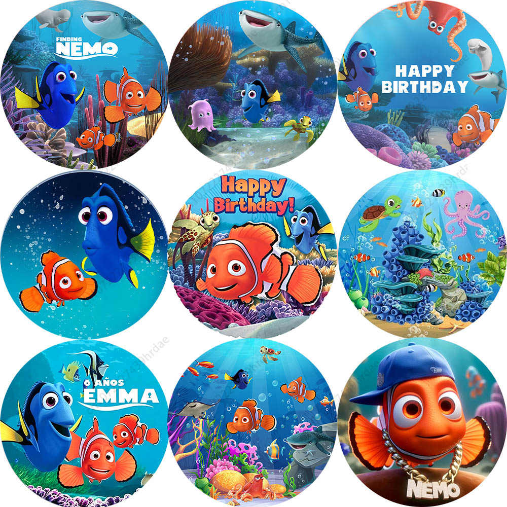 Photo Booth Prop - The Finding Nemo Round Custom Photography