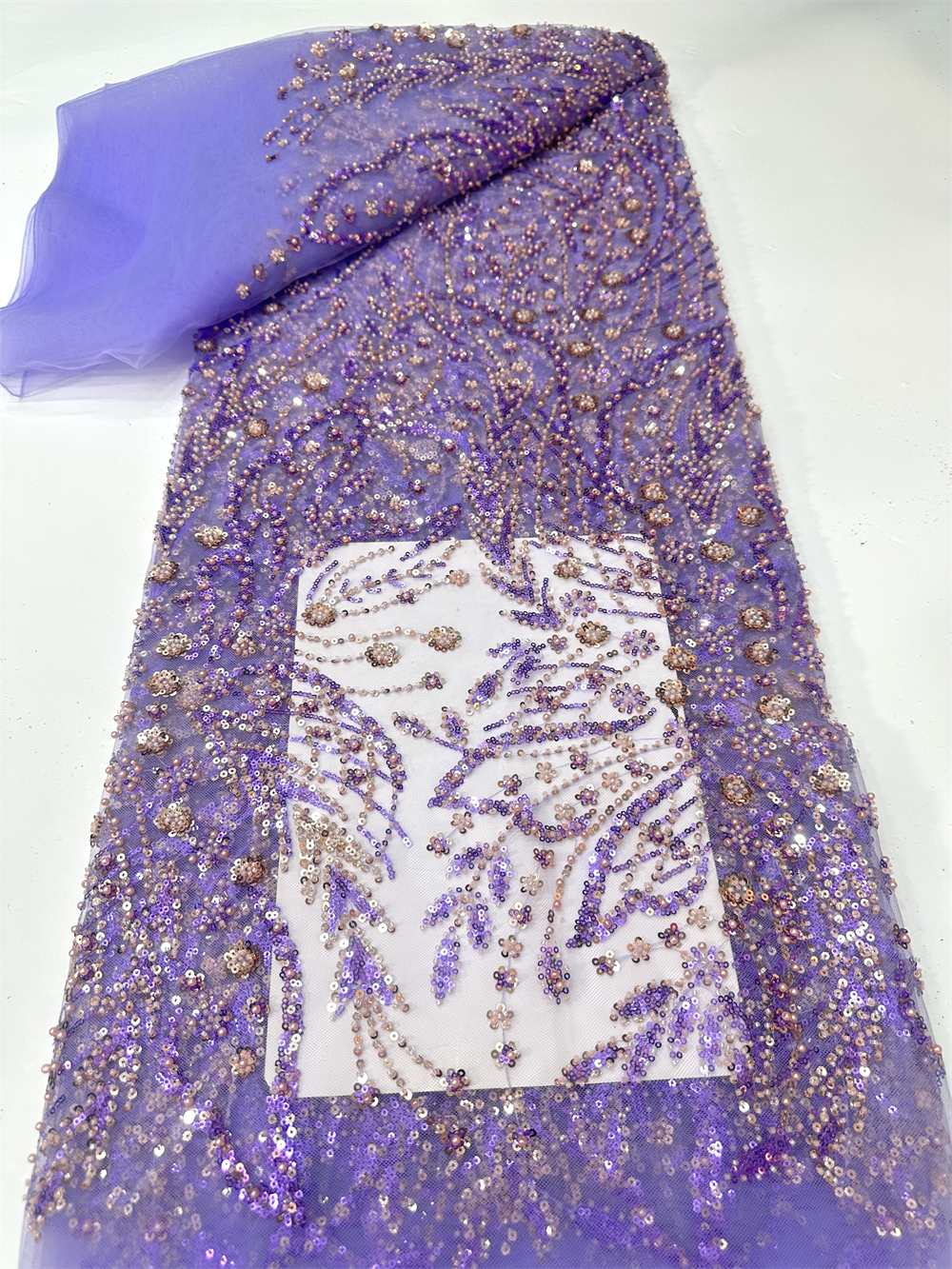 Wedding Dress Supply - African Luxury French Beaded Lace Fabric
