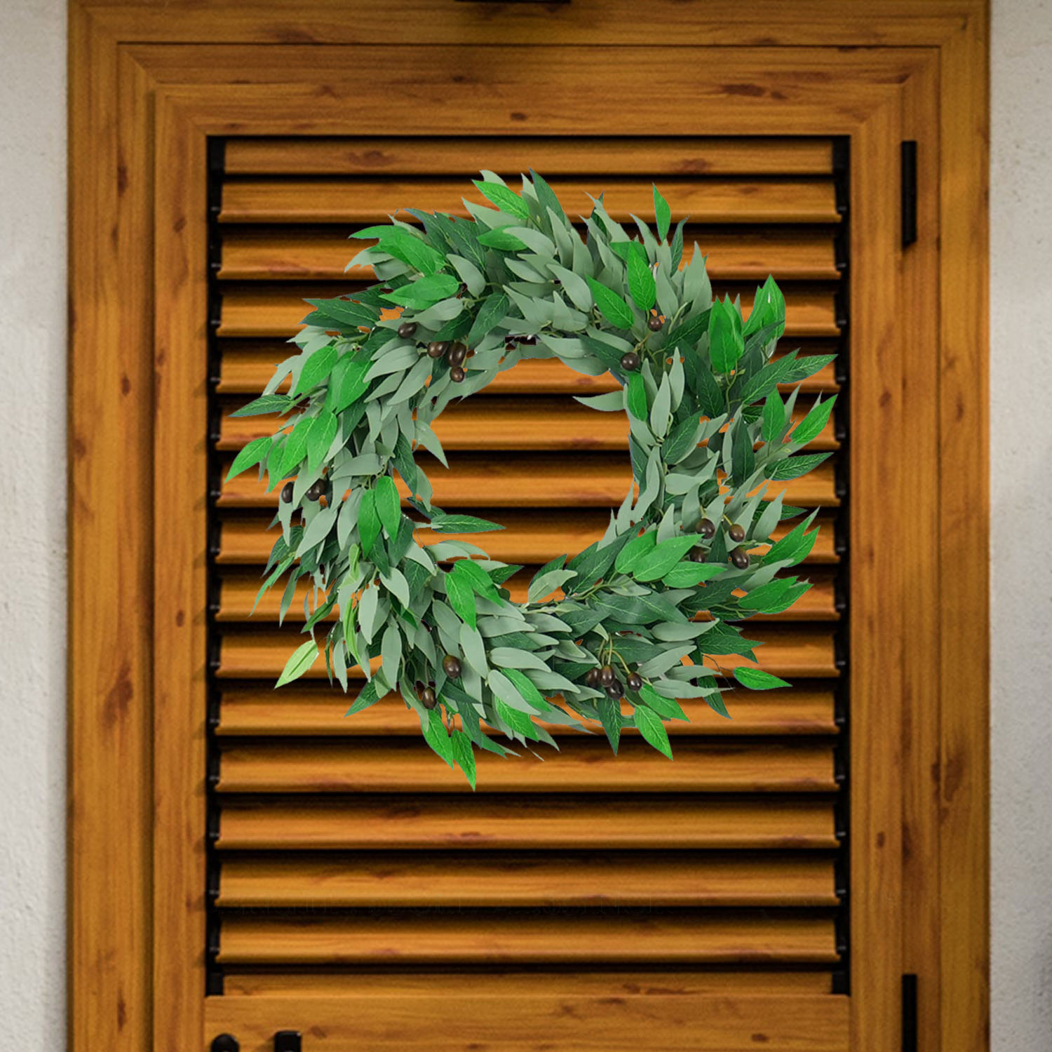 Wedding Ceremony Supply - 1PC Artificial Olive Leaf Spring Wreath