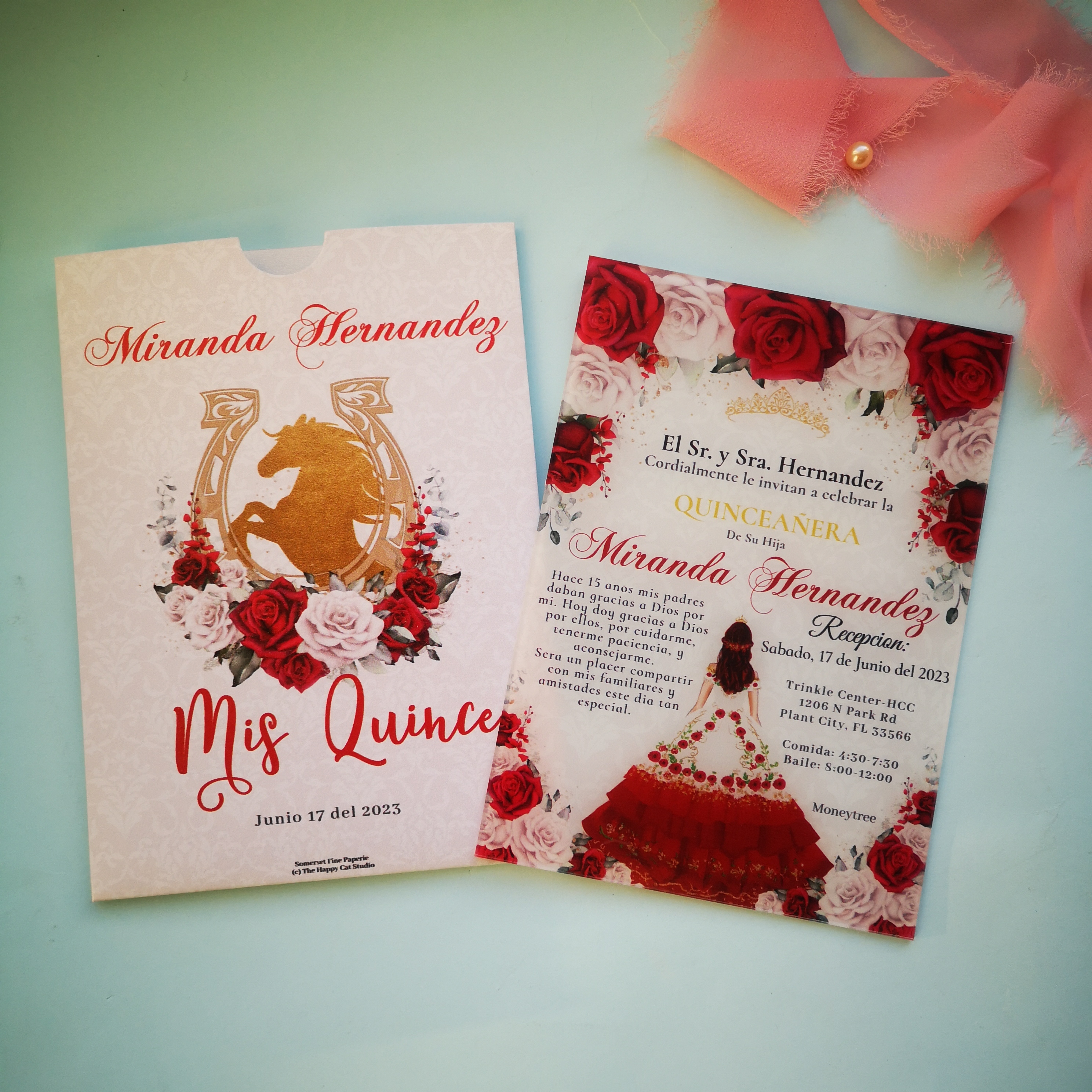 Wedding Supply Business - Clear Acrylic Invitation for Small Businesses,
