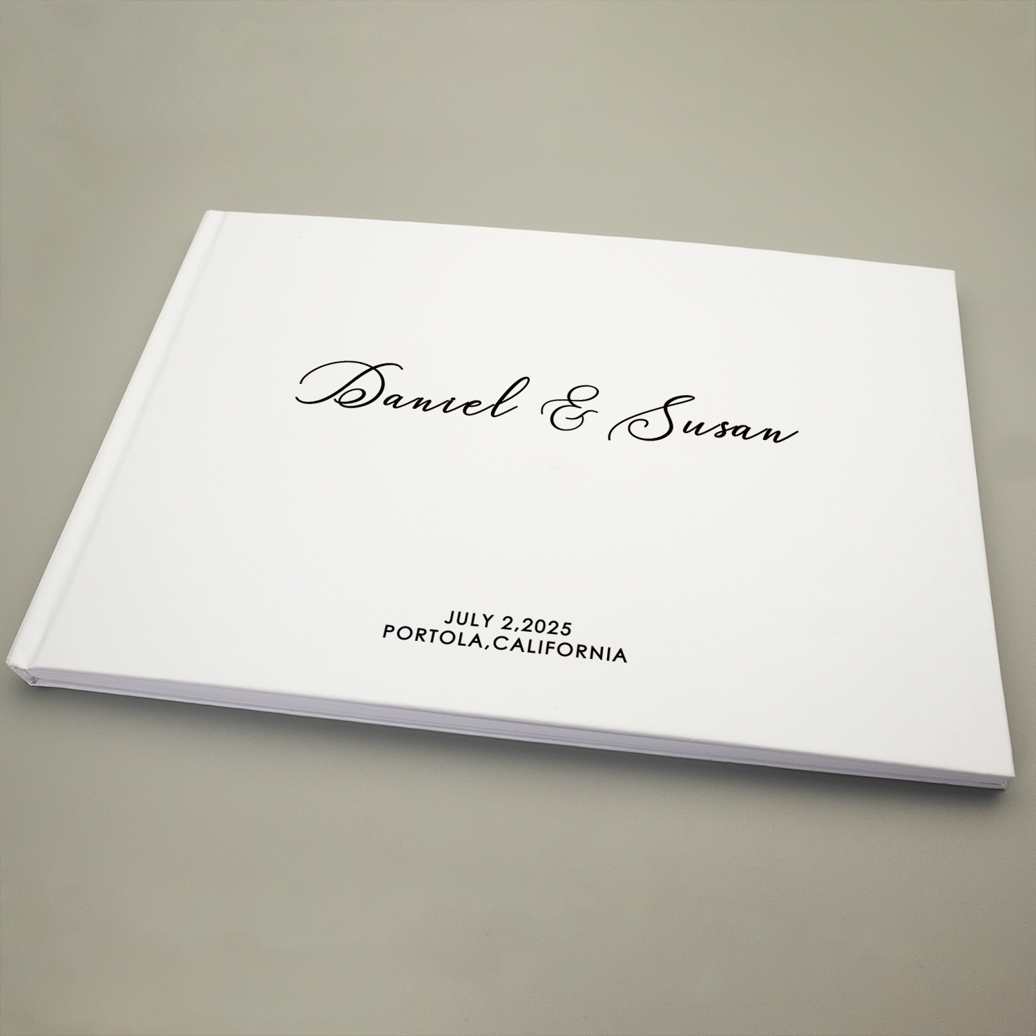 Personalized Wedding Guest Boo - Personalized Guest Book avis et prix