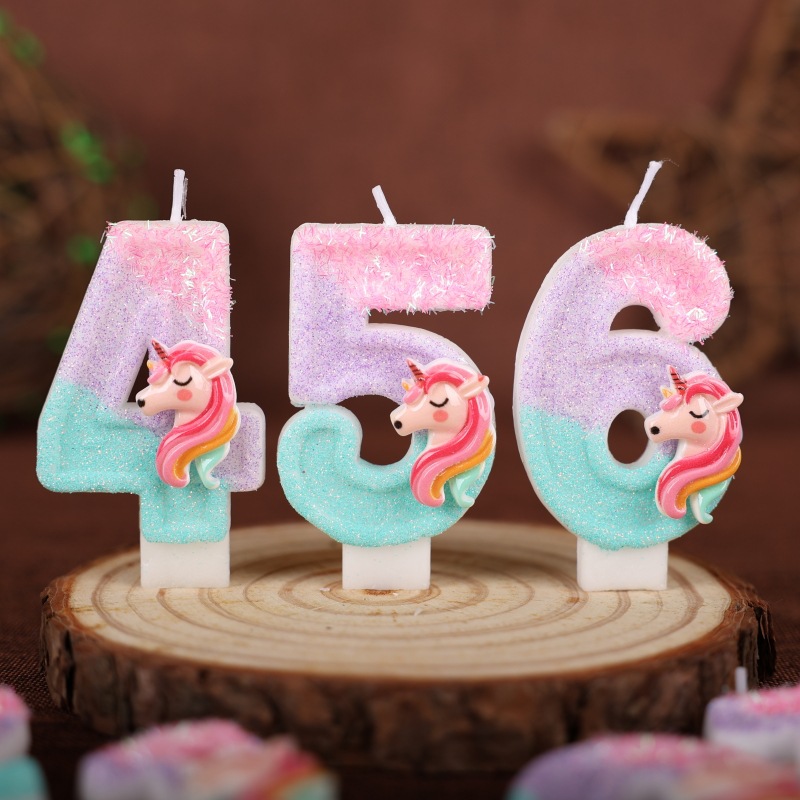 Gradient Pink Unicorn Happy Bi - Unity Candle Set avis et prix