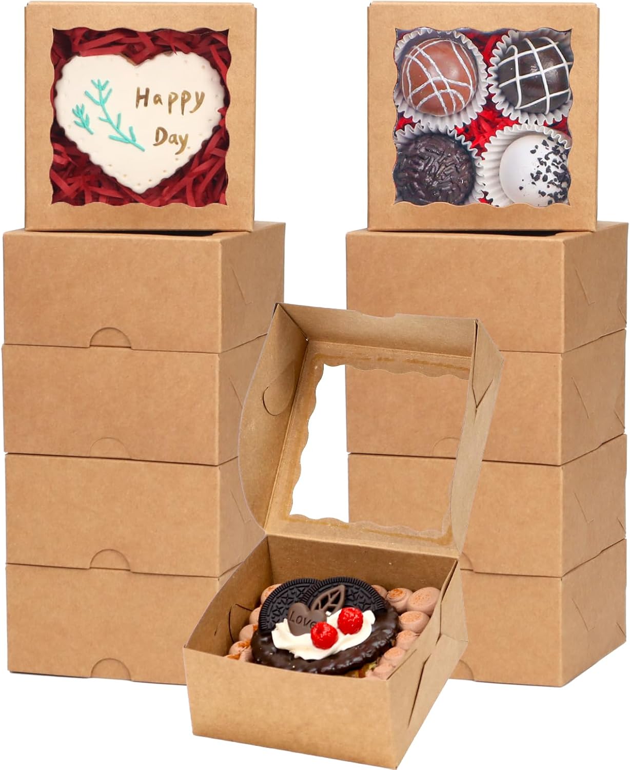 Bakery Boxes 50-Count 4x4x2 In - Wedding Favor Box avis et prix