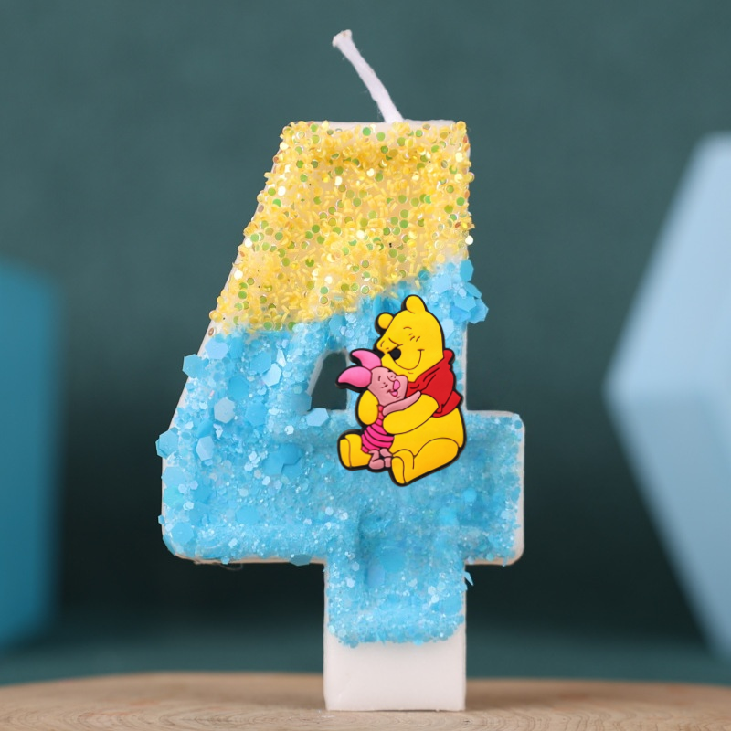 Cute Winnie The Pooh Digital C - Unity Candle Set avis et prix