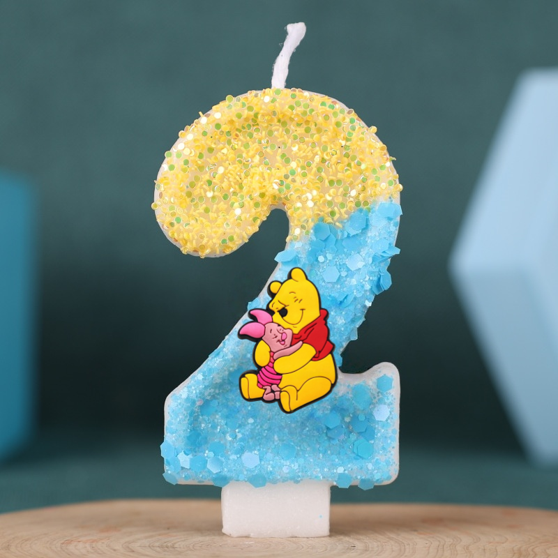 Cute Winnie The Pooh Digital C - Unity Candle Set avis et prix