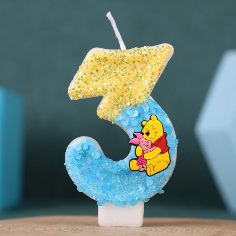 Cute Winnie The Pooh Digital C - Unity Candle Set avis et prix