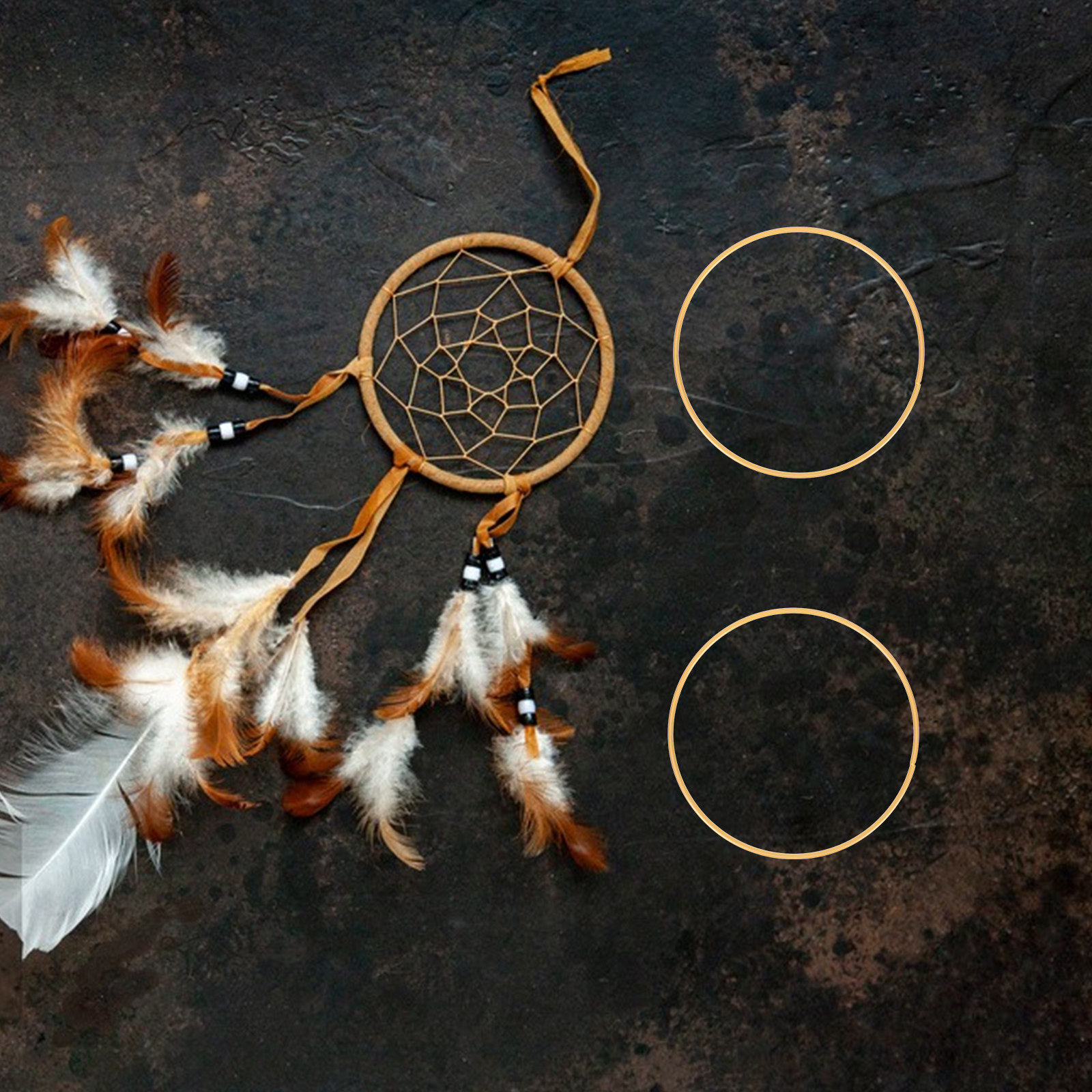 6Pcs Iron Rings Metal Hoops DI - Wedding Floral Supply avis et prix