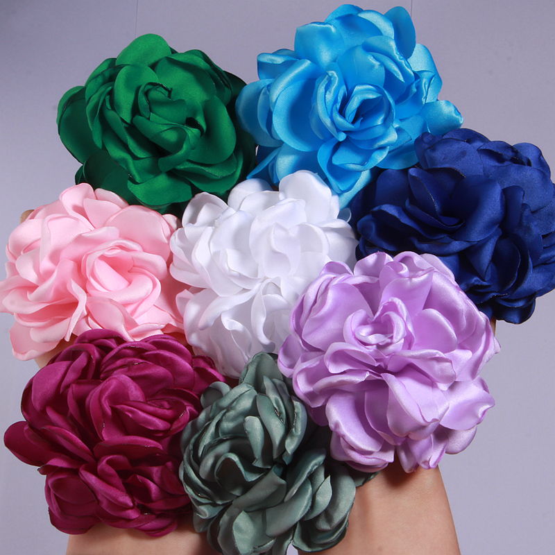 8CM Artificial Satin Rose Fabr - Wedding Dress Supply avis et prix
