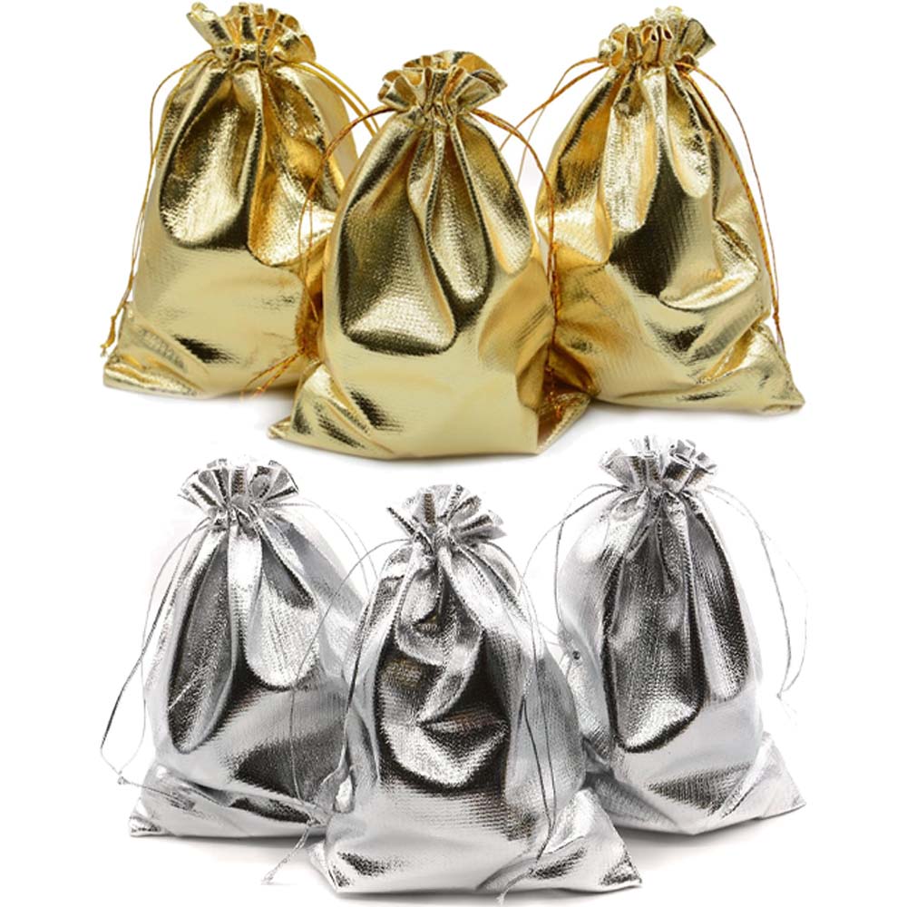 50Pcs Gold Silver Drawstring O - Wedding Supply Business avis et prix