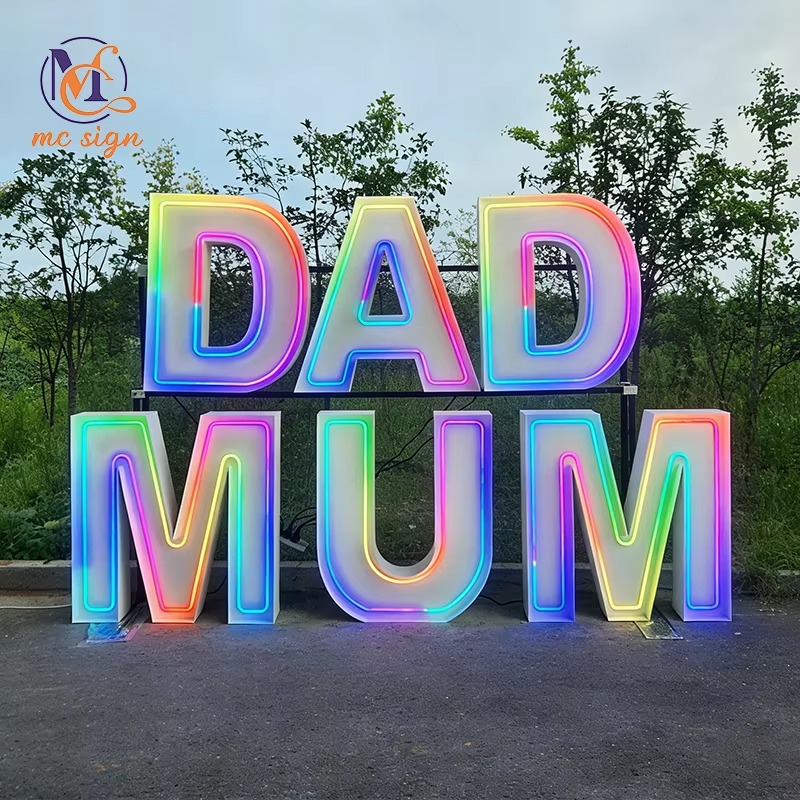 Freestanding LED Sign Board 4f - Wedding Supply Rentals avis et prix