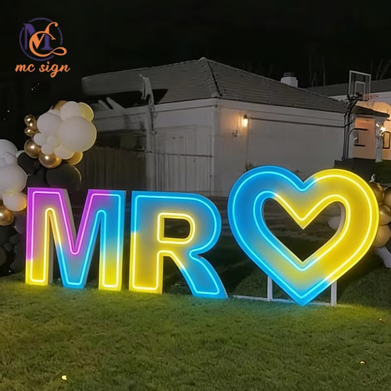 Freestanding LED Sign Board 4f - Wedding Supply Rentals avis et prix