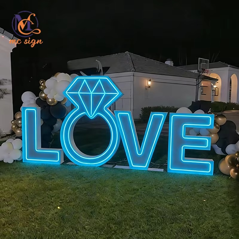 Freestanding LED Sign Board 4f - Wedding Supply Rentals avis et prix