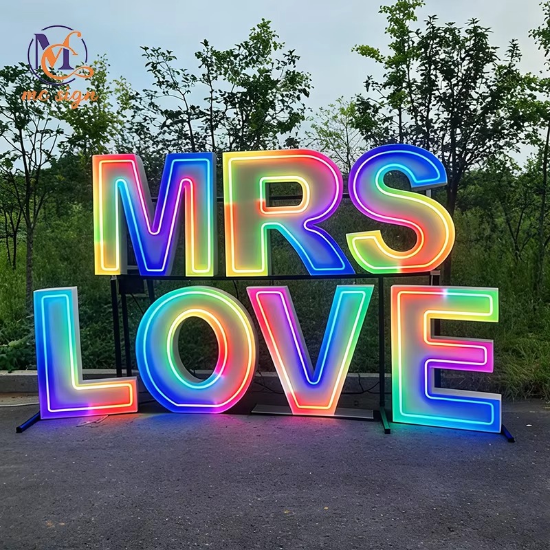 Freestanding LED Sign Board 4f - Wedding Supply Rentals avis et prix