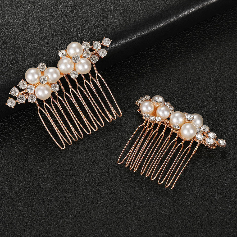 2Pcs Simple Wedding Hair Combs - Wedding Supply Store avis et prix