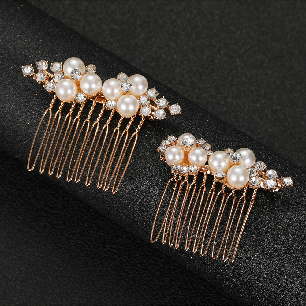 2Pcs Simple Wedding Hair Combs - Wedding Supply Store avis et prix