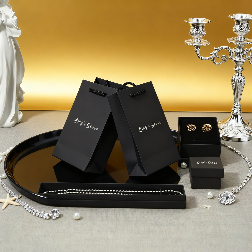 50Pcs Custom Logo Jewelry Box  - Wedding Favor Box avis et prix