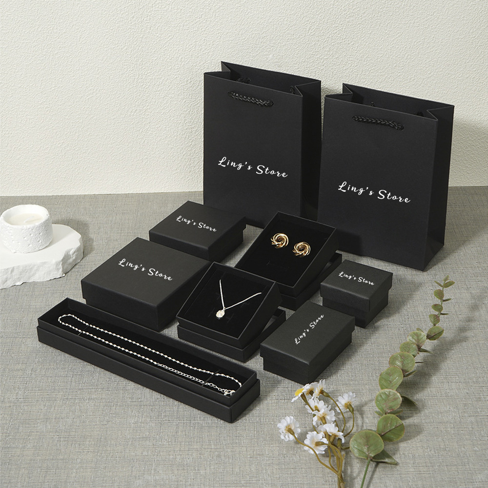 50Pcs Custom Logo Jewelry Box  - Wedding Favor Box avis et prix