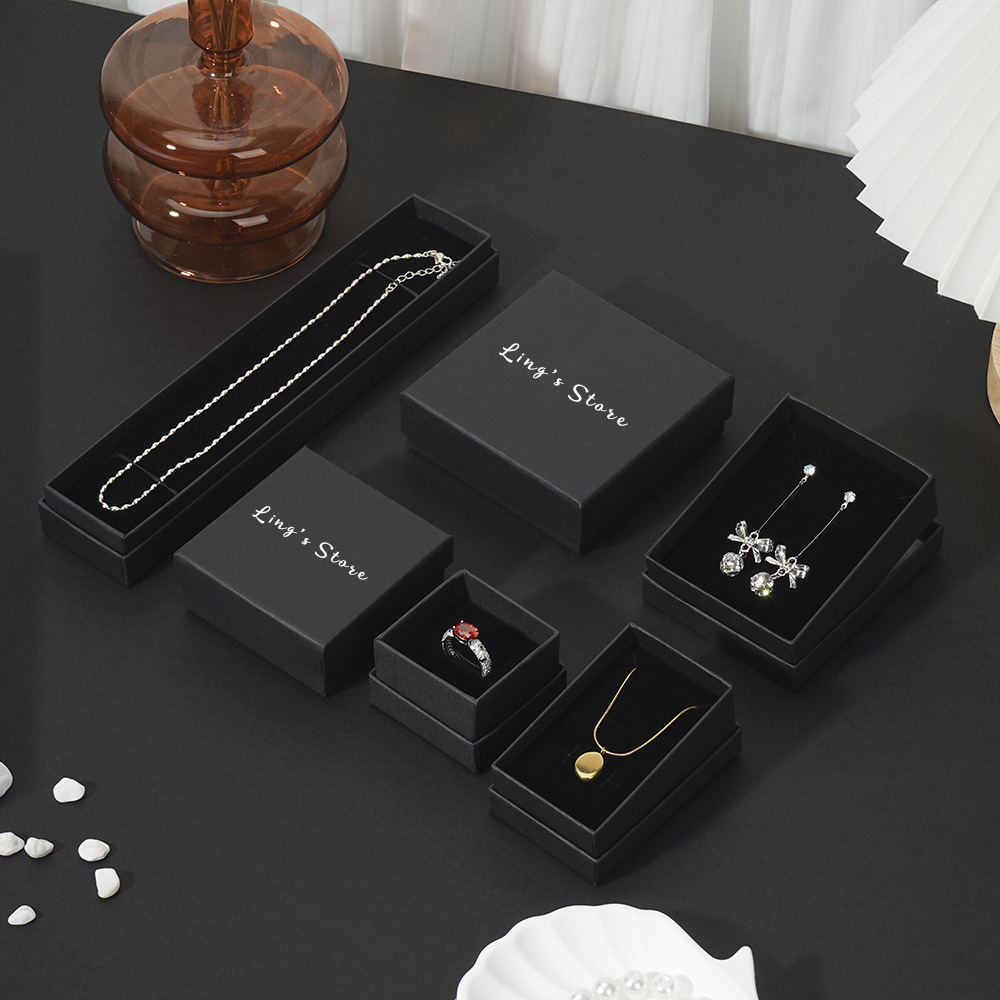50Pcs Custom Logo Jewelry Box  - Wedding Favor Box avis et prix