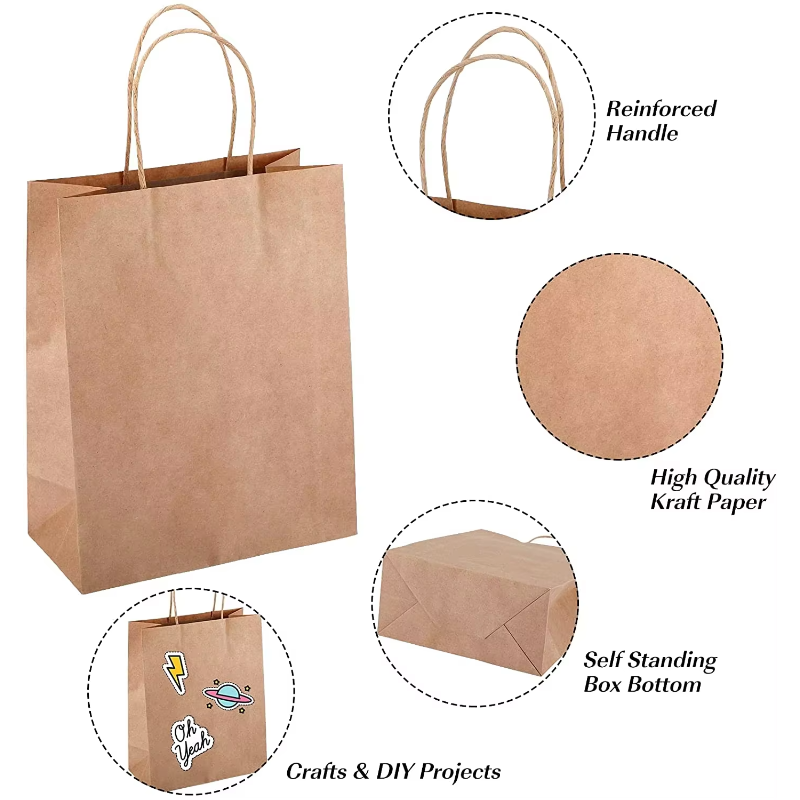 10/25/50pcs/lot Kraft Paper Ba - Wedding/Event Supply Store avis et prix