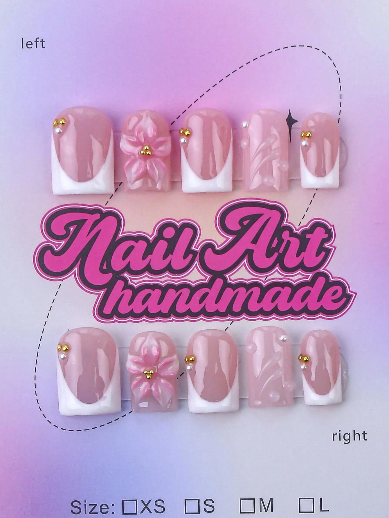 10pcs/Set Handmade Square Nail - Wedding Floral Supply avis et prix
