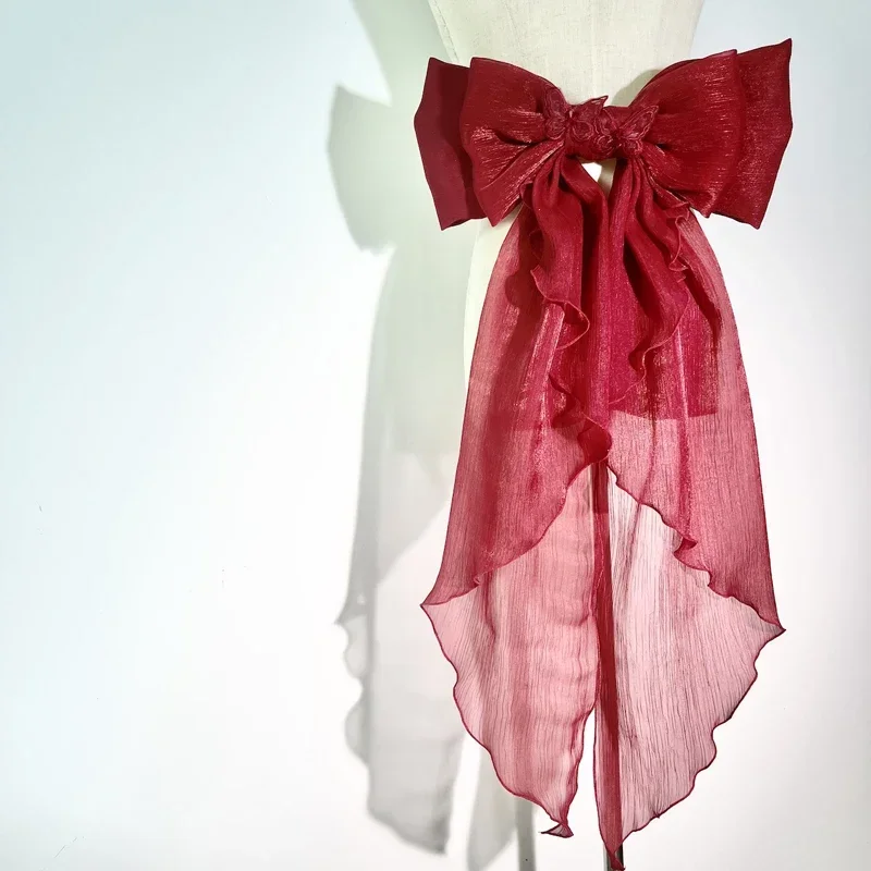 Trailing Bow Shiny Silk Double - Wedding Dress Supply avis et prix