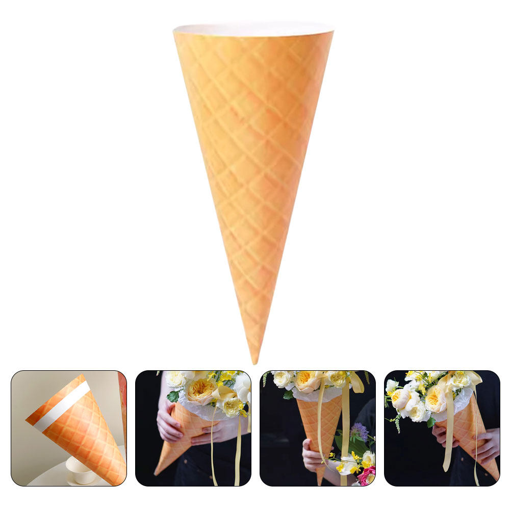 10Pcs Ice Cream Cone Flower Bo - Wedding Floral Supply avis et prix