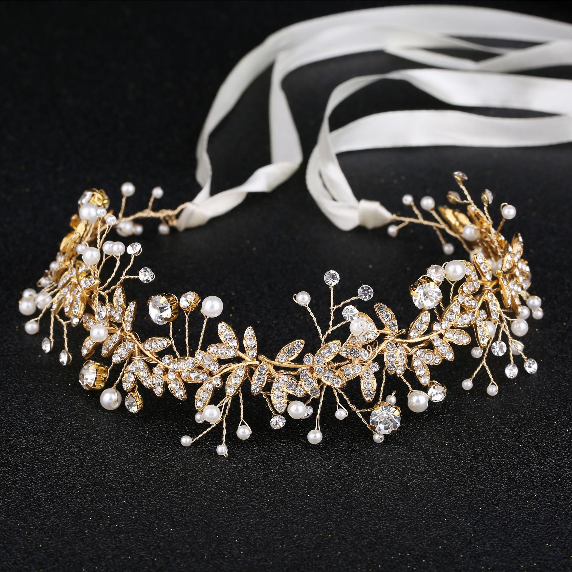 New Crystal Flower Headband Ri - Wedding Supply Store avis et prix