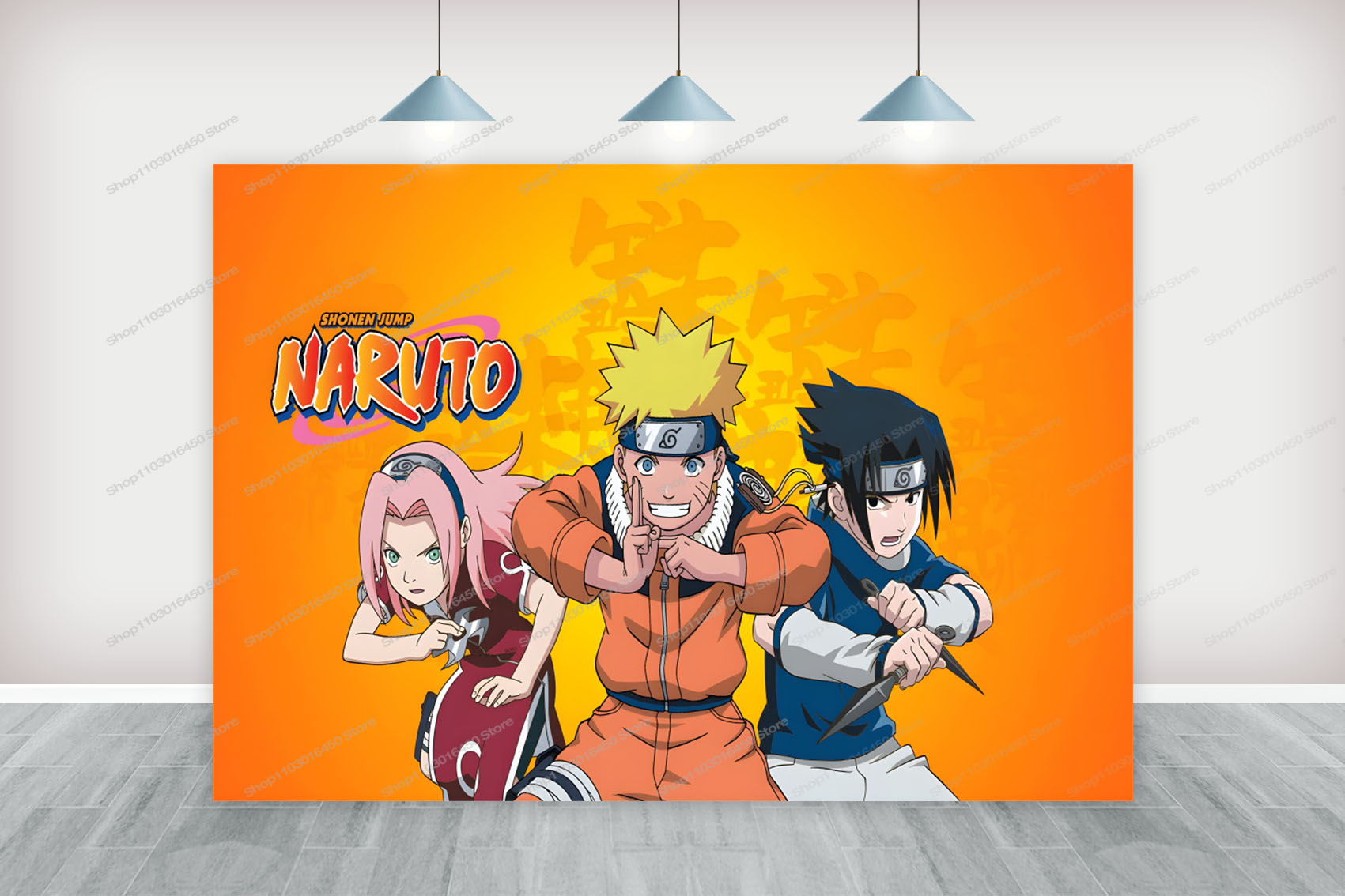 Naruto Backdrop For Boys Birth - Photo Booth Prop avis et prix