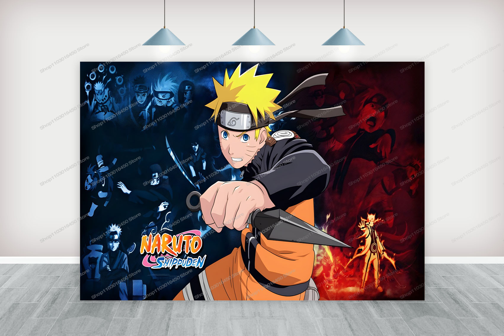Naruto Backdrop For Boys Birth - Photo Booth Prop avis et prix