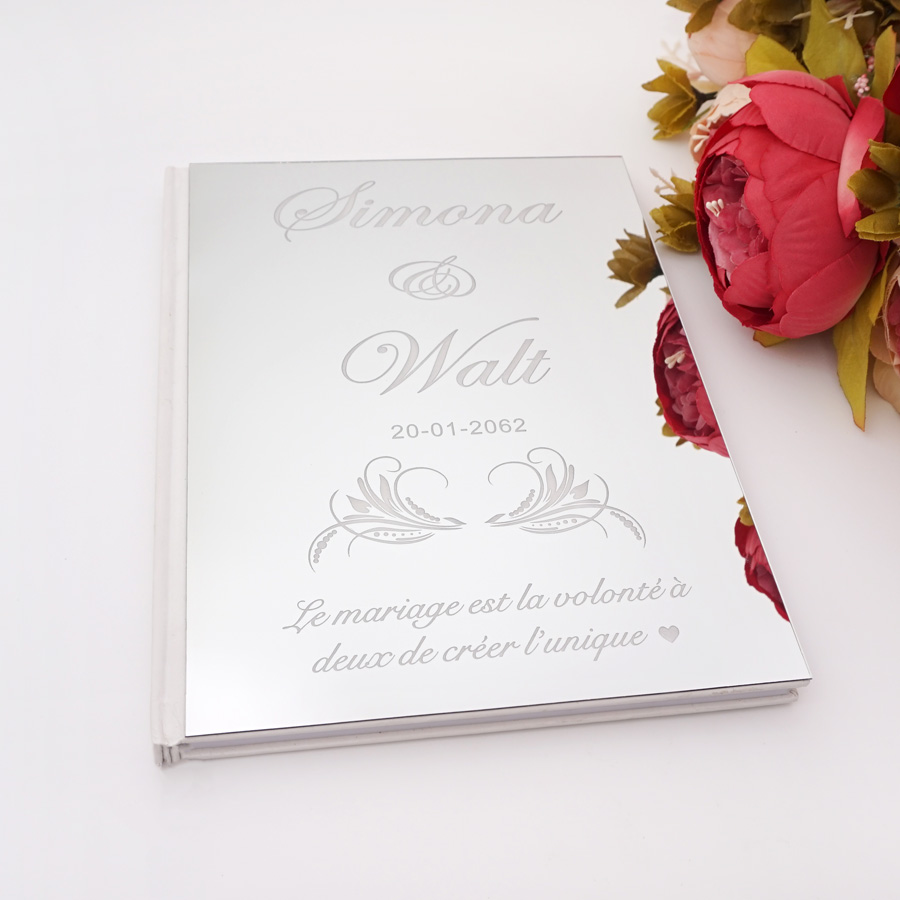 Acrylic Mirror Personalized El - Personalized Guest Book avis et prix
