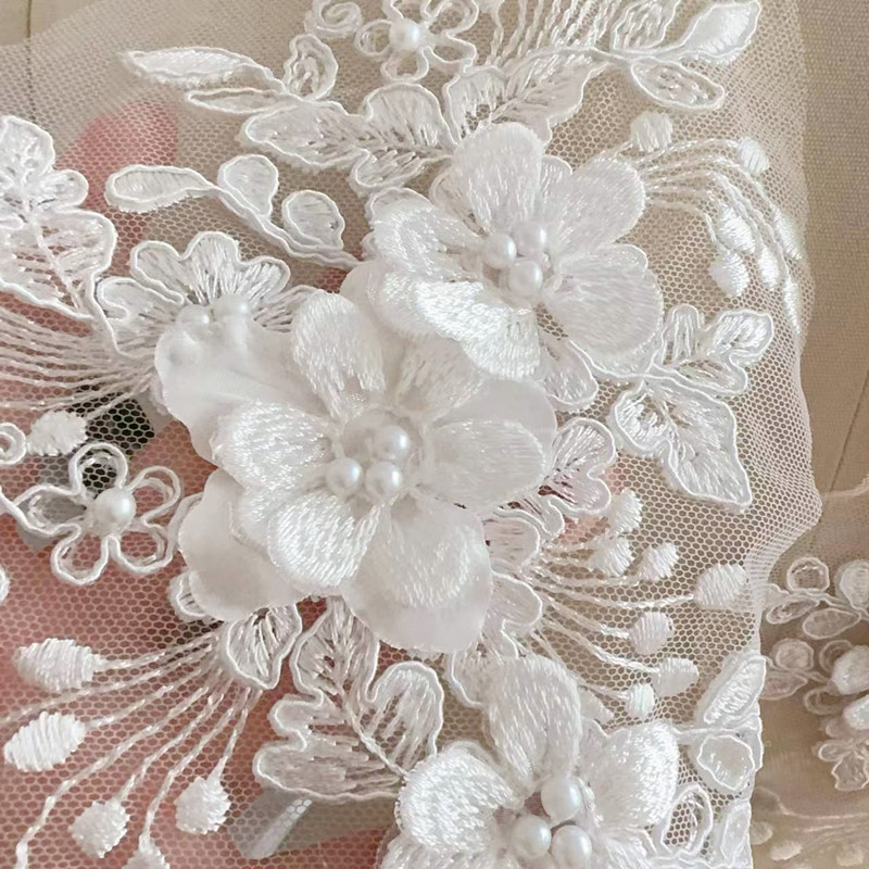 2PCS=1Pair,Rope Embroidery Pea - Wedding Dress Supply avis et prix