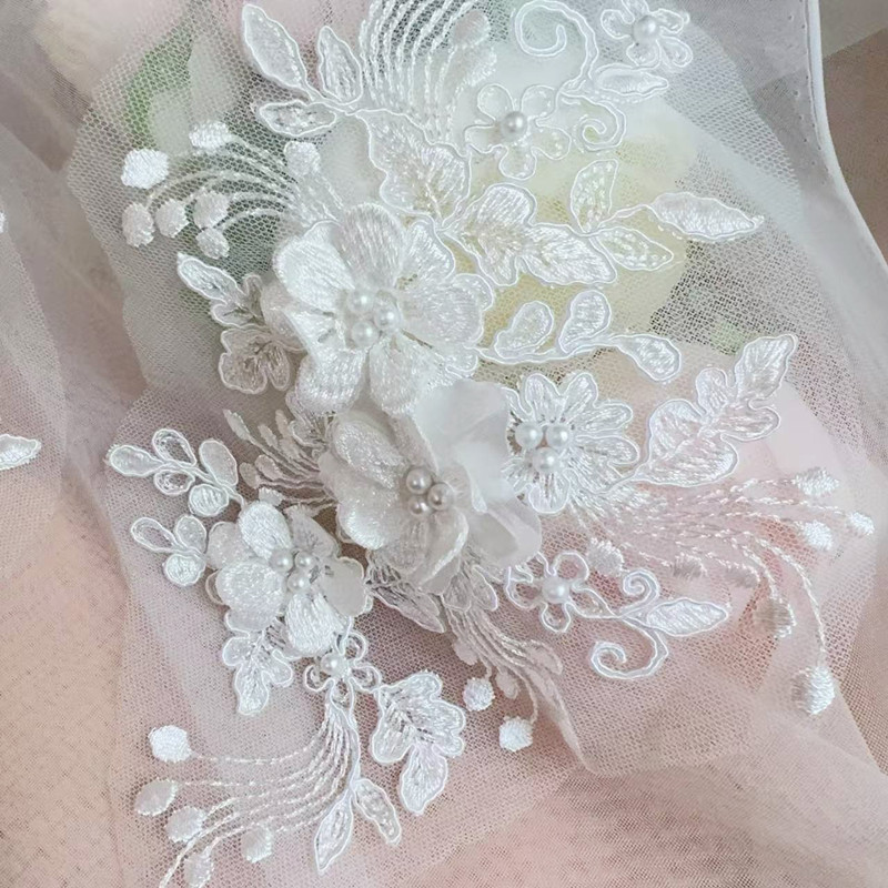 2PCS=1Pair,Rope Embroidery Pea - Wedding Dress Supply avis et prix