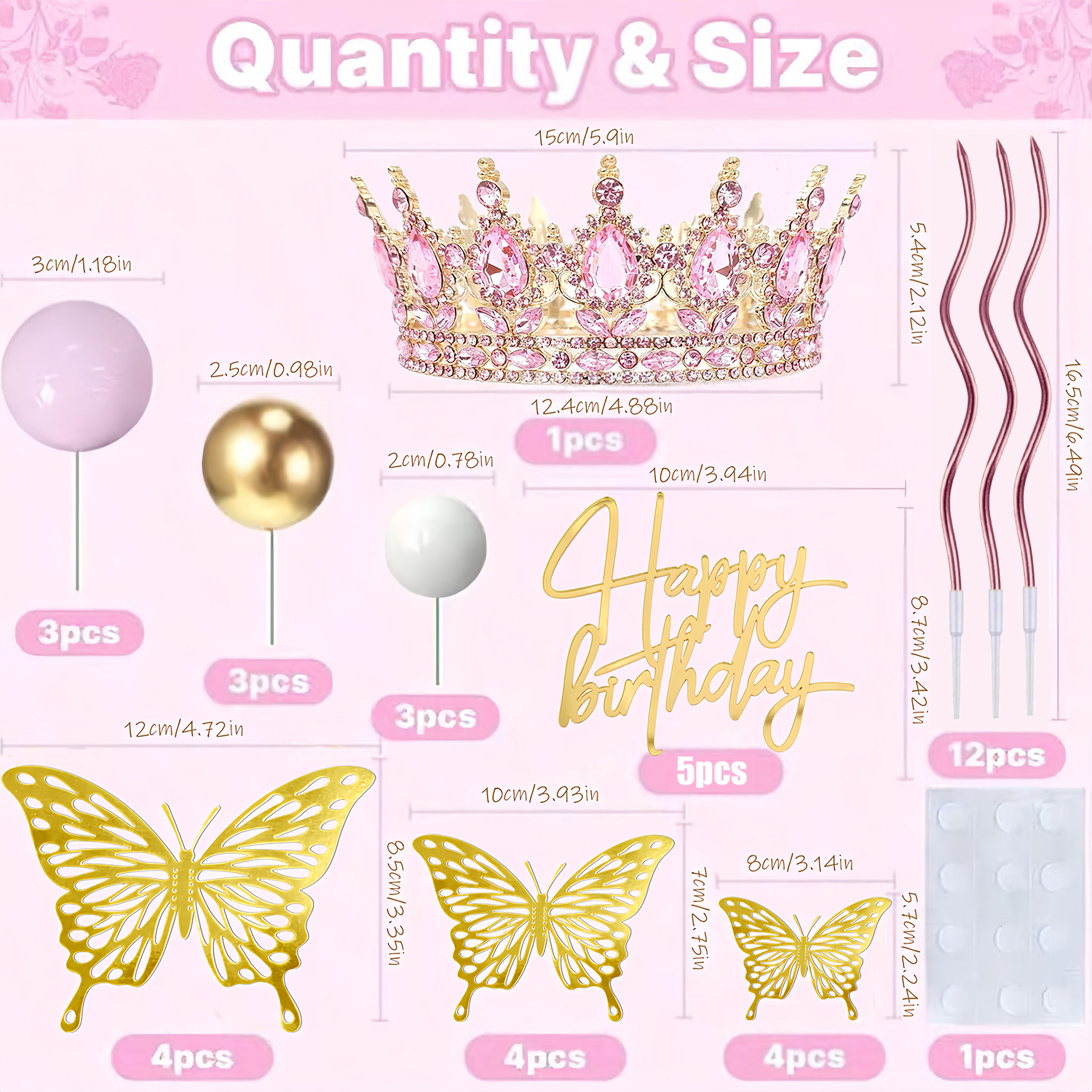 1set Gold Pink Silvery Crown C - Unity Candle Set avis et prix
