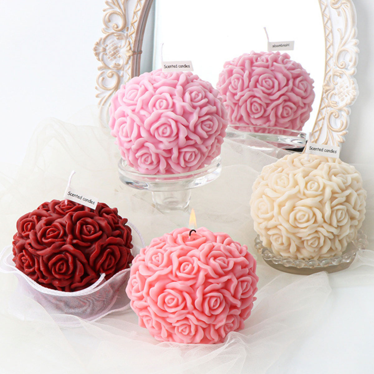 Multi Size Flower Series Candl - Unity Candle Set avis et prix