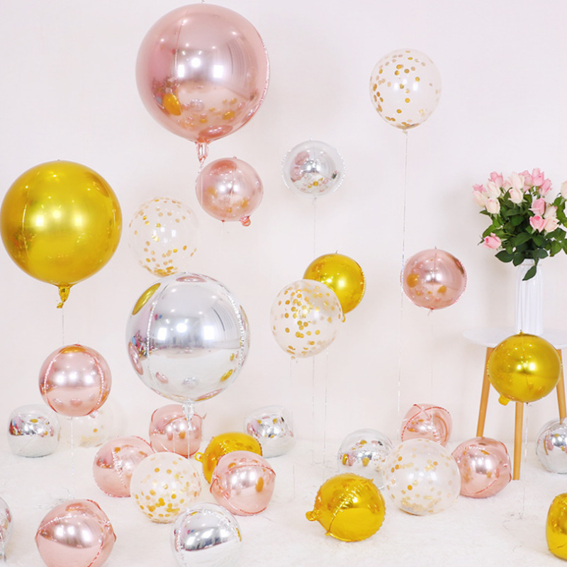5pcs 10 18 22 Inch 4D Round Me - Wedding/Event Supply Store avis et prix