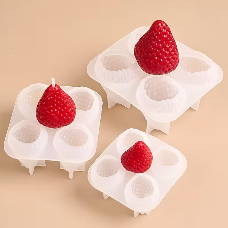 Strawberry Silicone Candle Mol - Unity Candle Set avis et prix