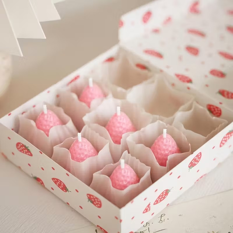 Strawberry Silicone Candle Mol - Unity Candle Set avis et prix