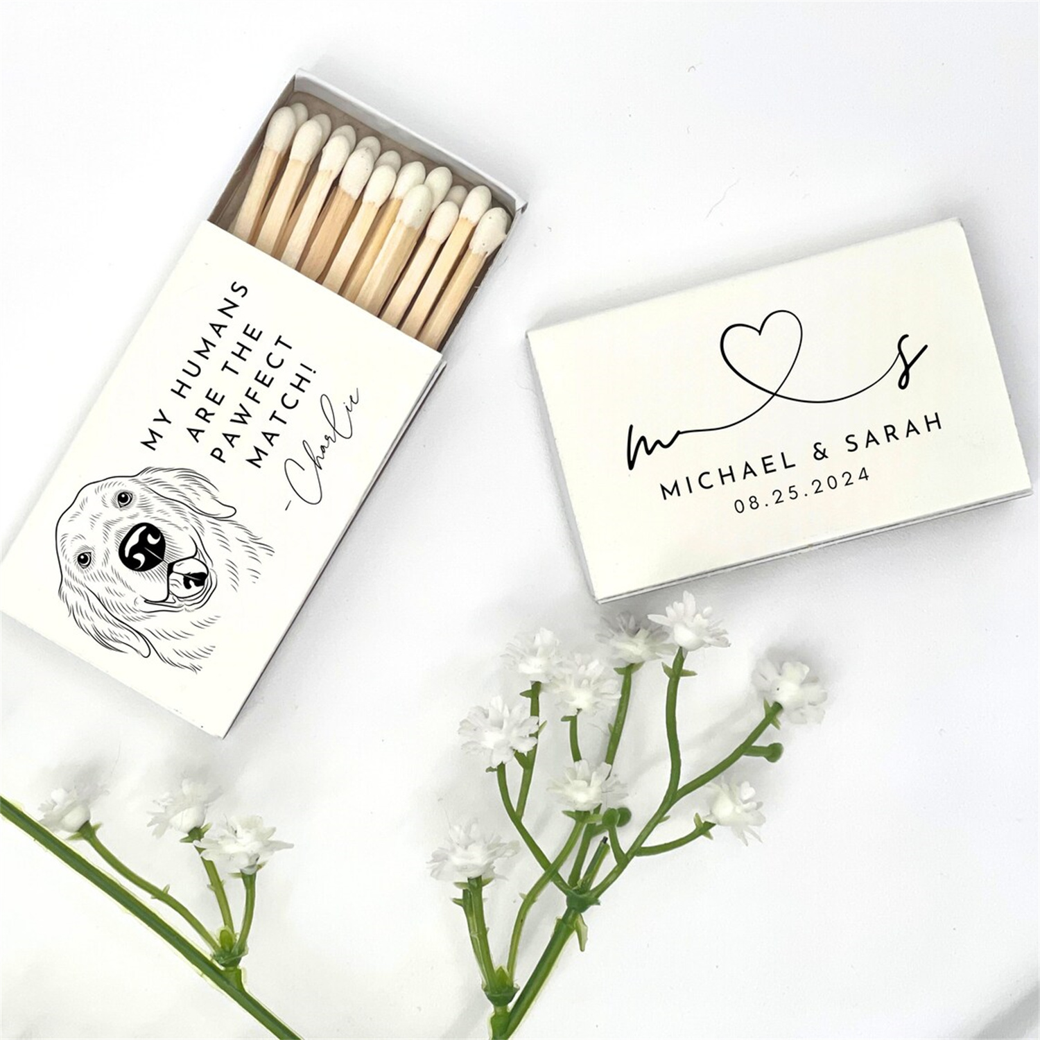 Personalized Matchbox - Custom - Champagne Tower Set avis et prix