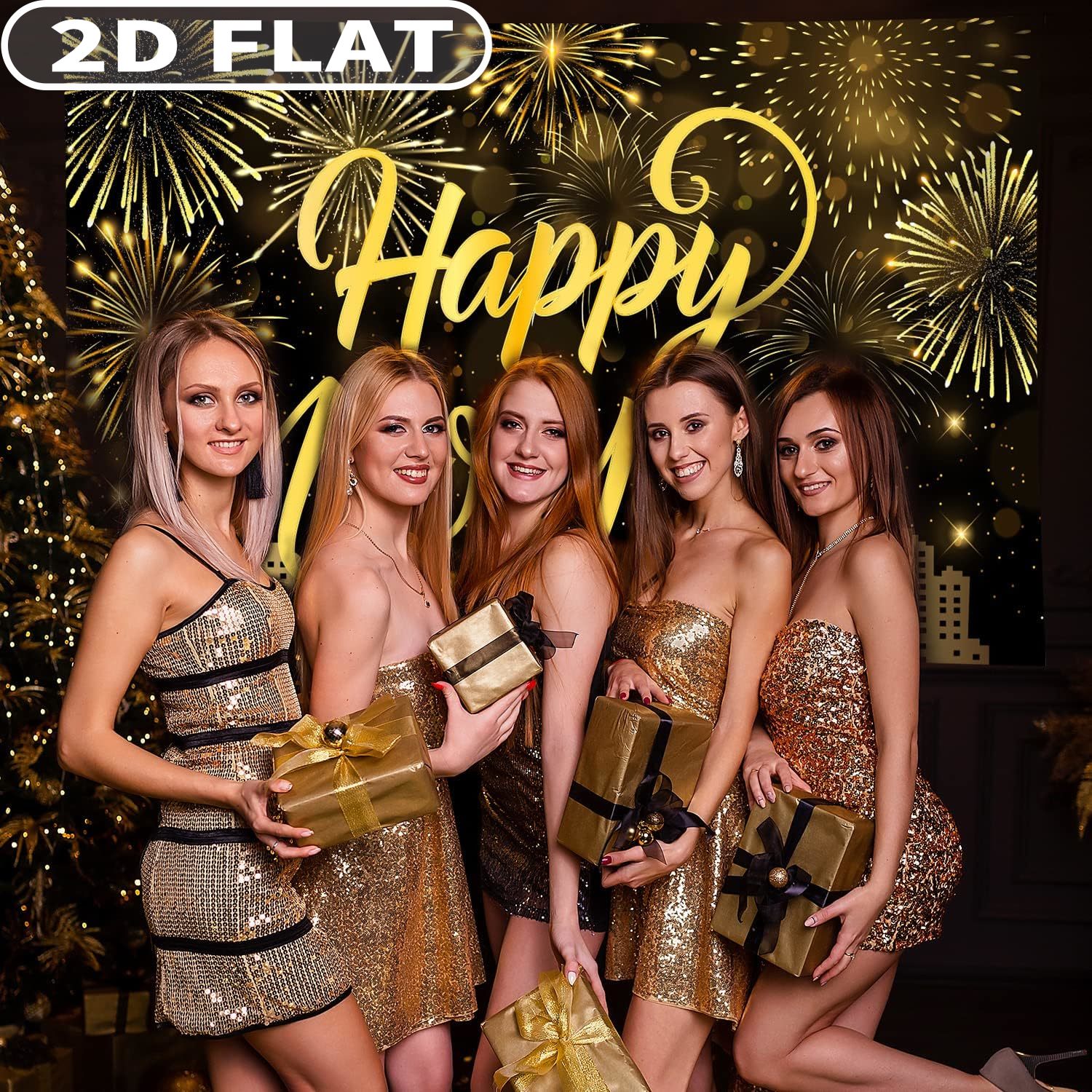1pc Happy New Year Party Photo - Photo Booth Prop avis et prix