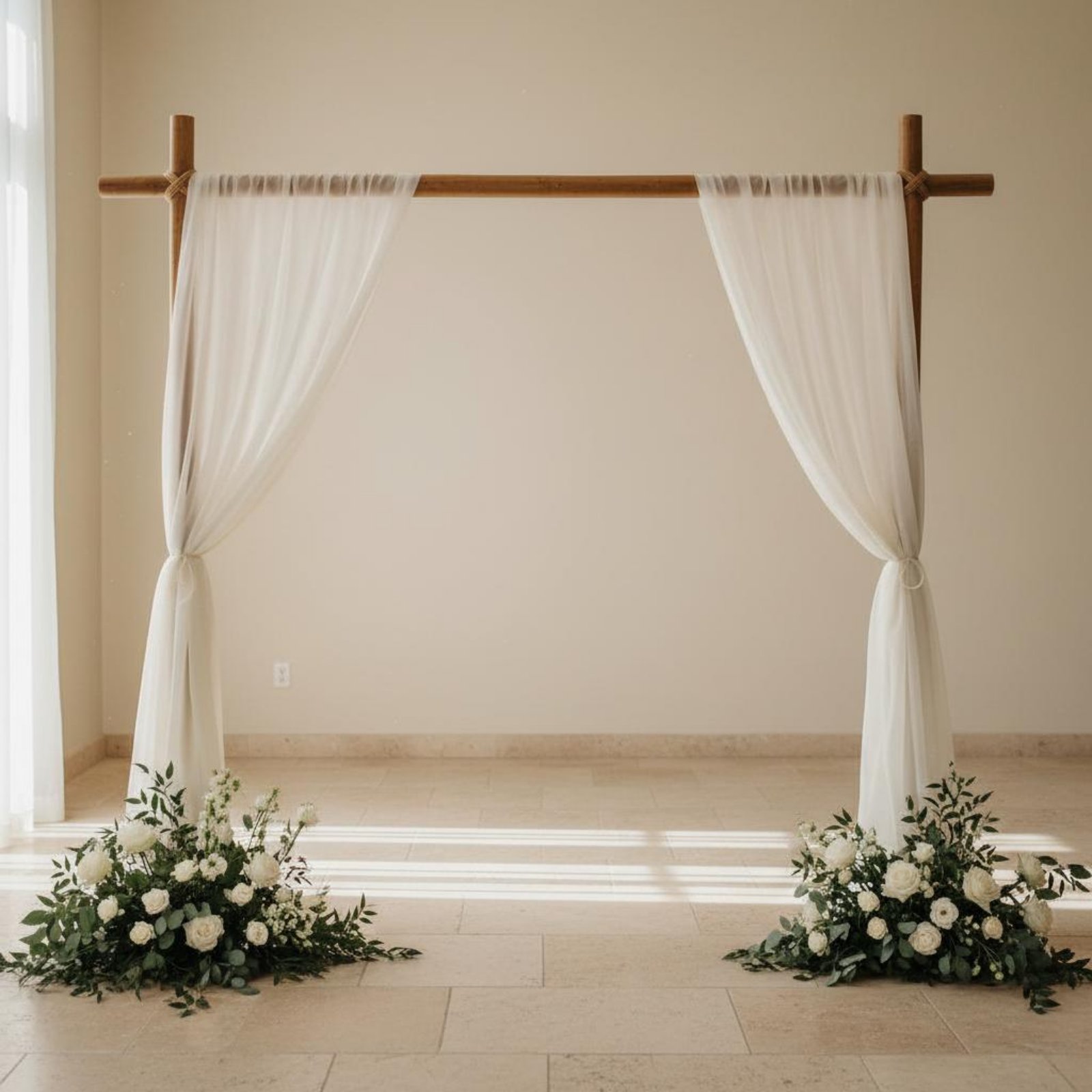 Wooden Wedding Arch Indoor & O - Wedding Ceremony Supply avis et prix
