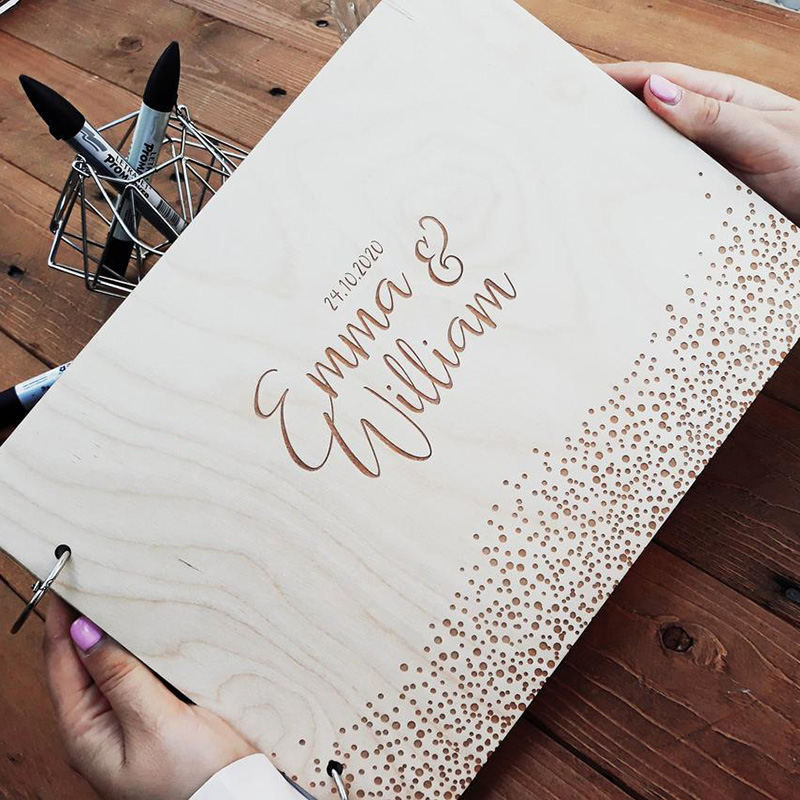 Personalized Wedding Guestbook - Personalized Guest Book avis et prix