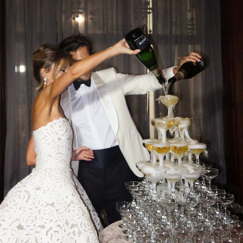 4/5/6 Tiers Wedding Champagne  - Champagne Tower Set avis et prix