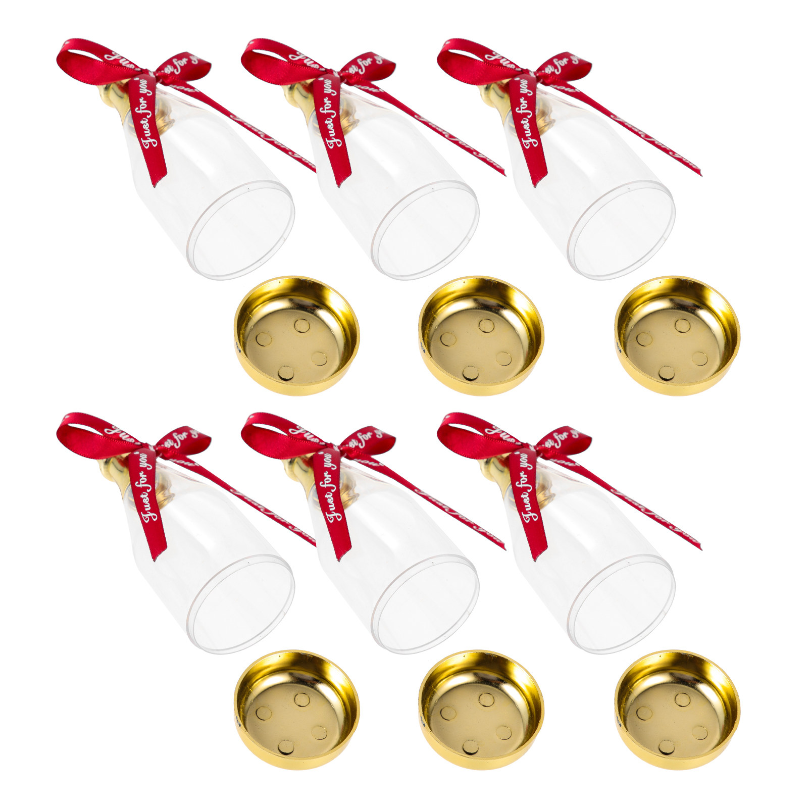 6Pcs Bottle Shaped Candy Conta - Wedding Favor Box avis et prix