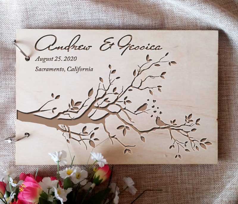 Personalized Engraved  Wooden  - Wedding Ceremony Supply avis et prix