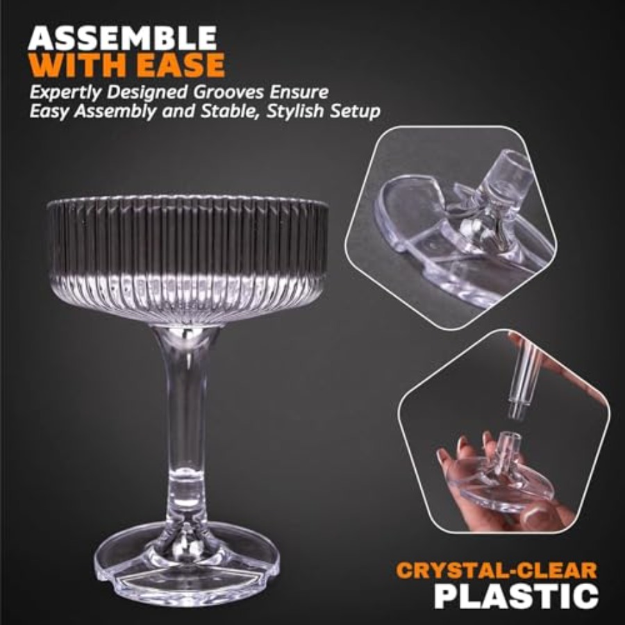 PLASTIC Champagne Tower 21-Pie - Champagne Tower Set avis et prix