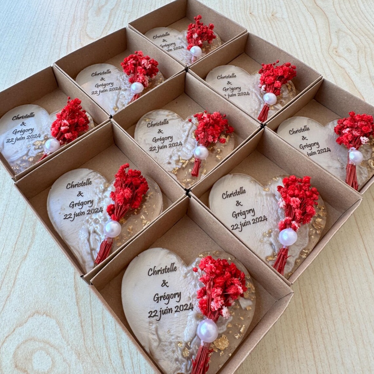 Personalized Magnet Favor for  - Wedding Favor Box avis et prix