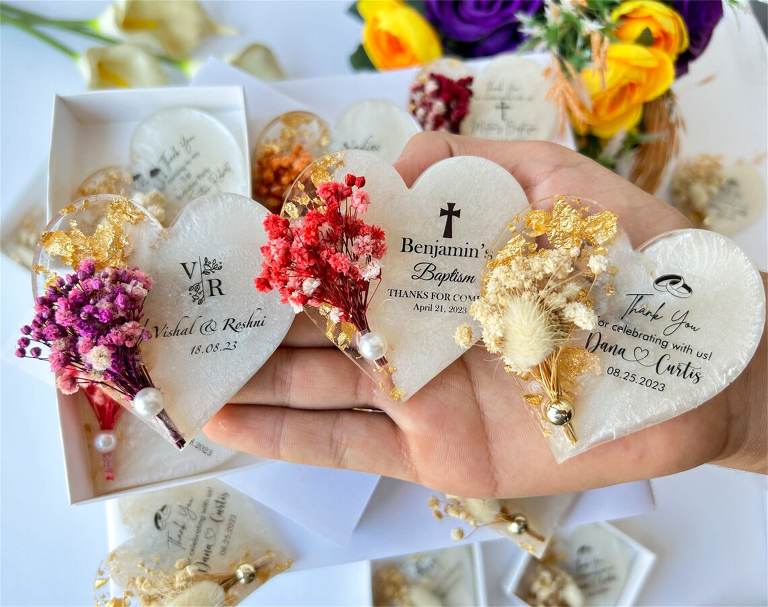 Personalized Magnet Favor for  - Wedding Favor Box avis et prix