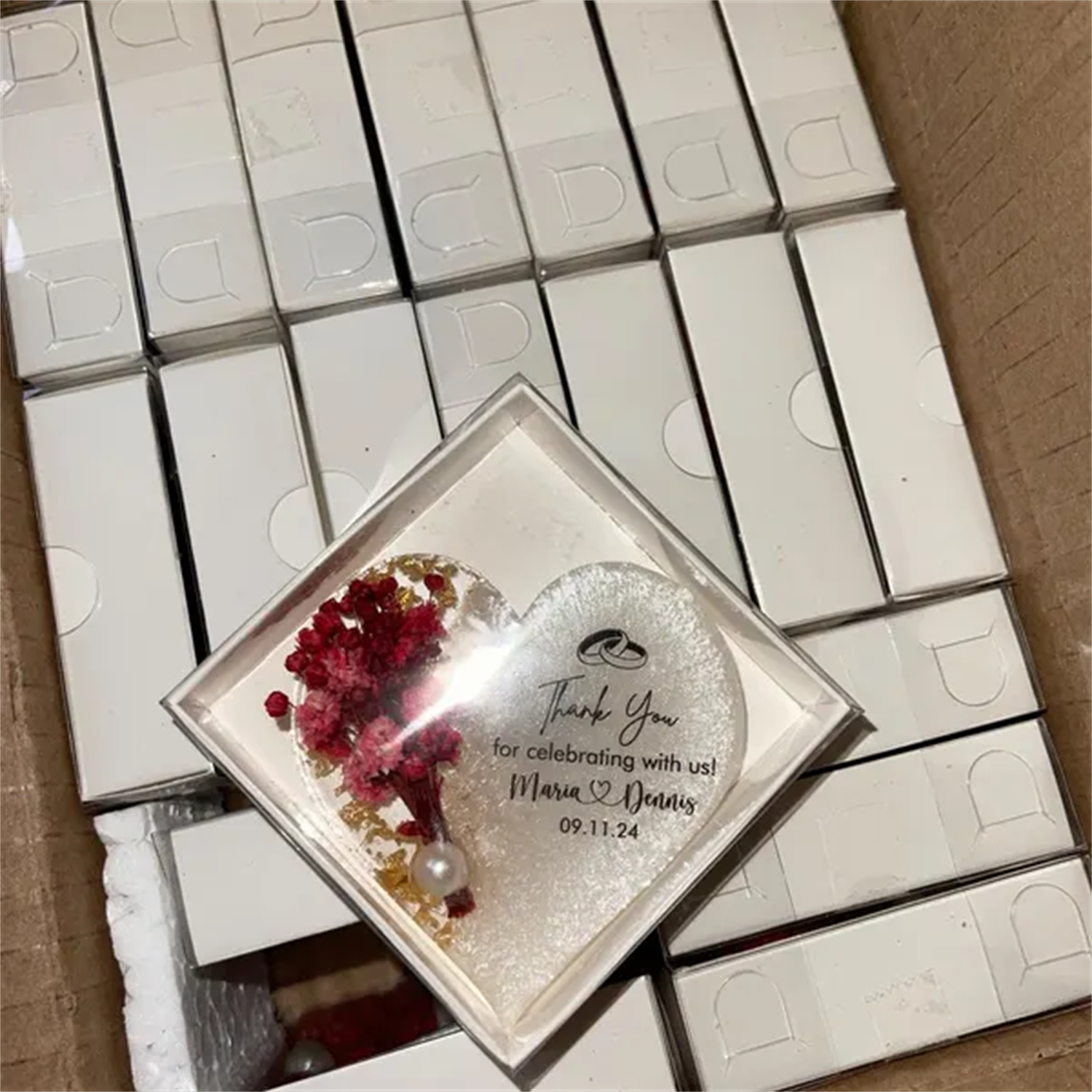 Personalized Magnet Favor for  - Wedding Favor Box avis et prix