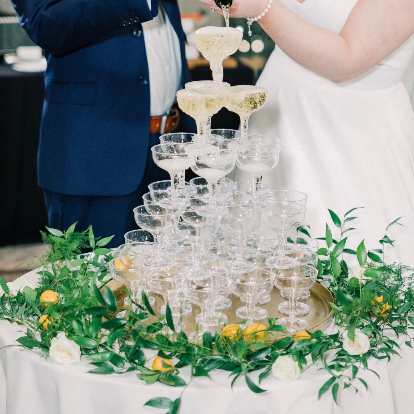 20/40/60Pcs Wedding Champagne  - Champagne Tower Set avis et prix