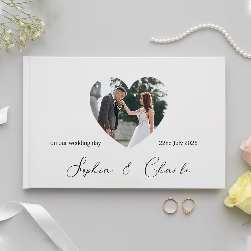 Personalized Guest Book for We - Personalized Guest Book avis et prix